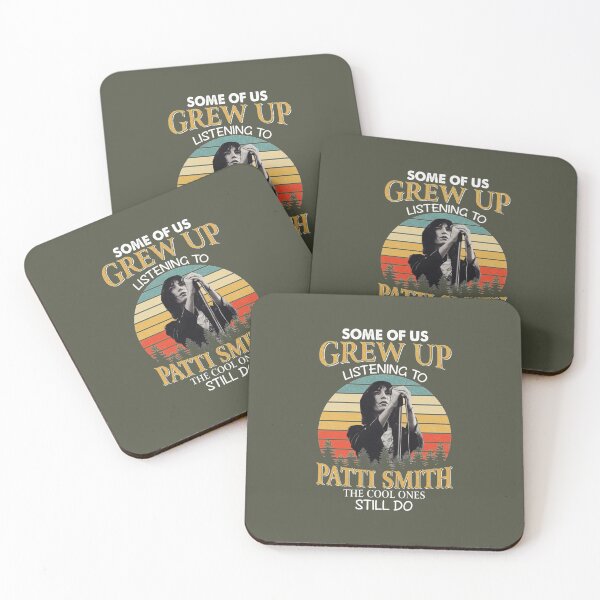 Item preview, Some Of Us Grew Up Listening To Patti Smith The Cool Ones Still Do Vintage   designed and sold by LukeRee.