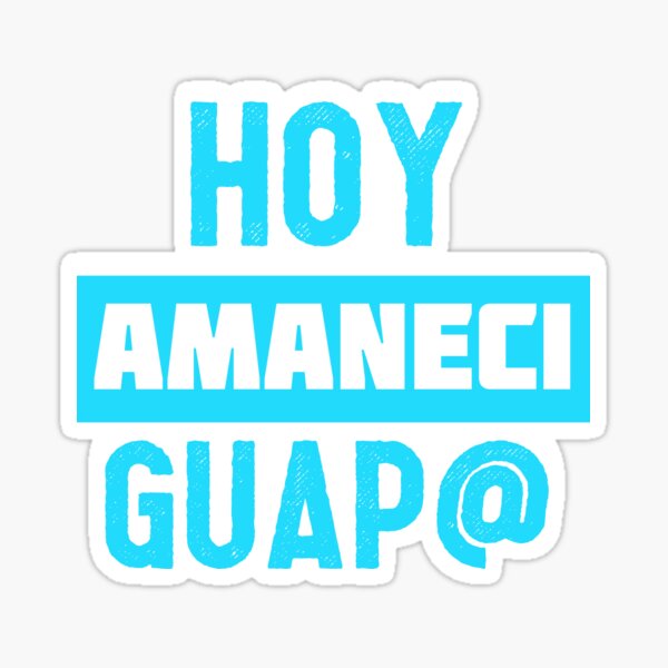Today I woke up beautiful Sticker