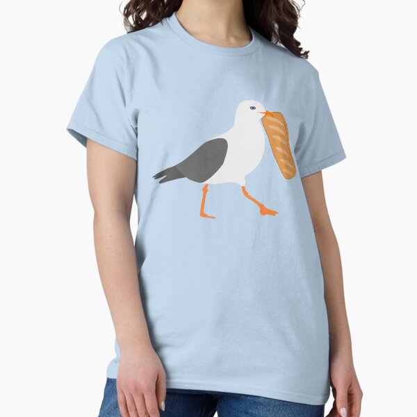Aperçu de l'œuvre Rouleau de saucisses volant une mouette, nourriture britannique amusante créée et vendue par cashewdays.