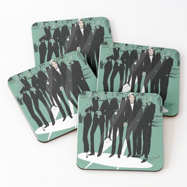 Item preview, Gentlemen at the Vernissage designed and sold by Moona Barbuzza.