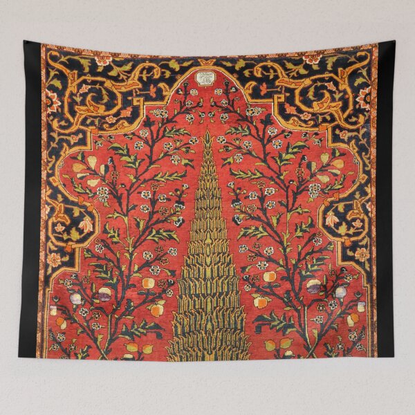 Item preview, Persian vintage carpet designed and sold by TheBrotherHouse.