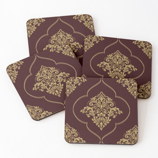 Item preview, Gold Damask designed and sold by edleon.