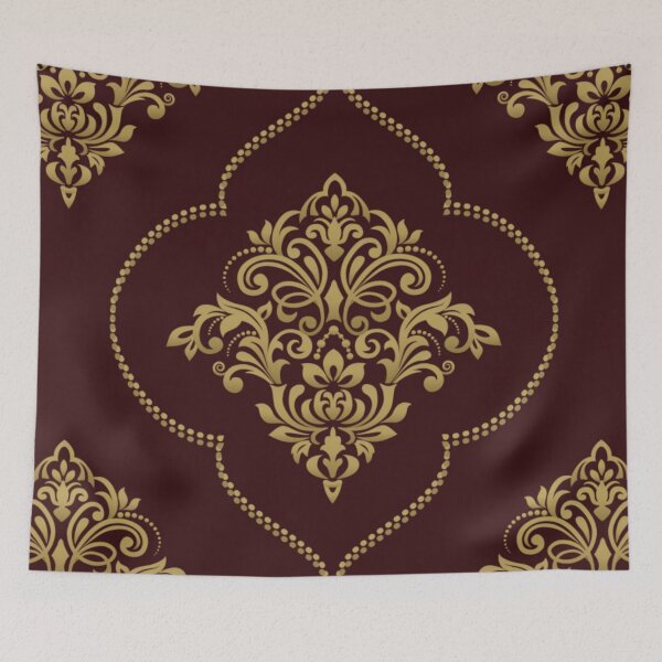 Item preview, Gold Damask designed and sold by edleon.