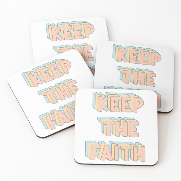 Item preview, Keep the Faith designed and sold by Cliché Calligraphy.