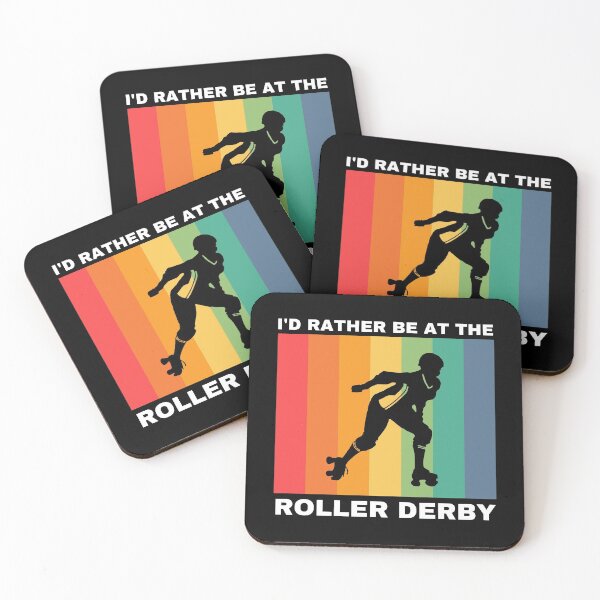 Item preview, I'd Rather Be at the Roller Derby designed and sold by Crafty-Mornings.