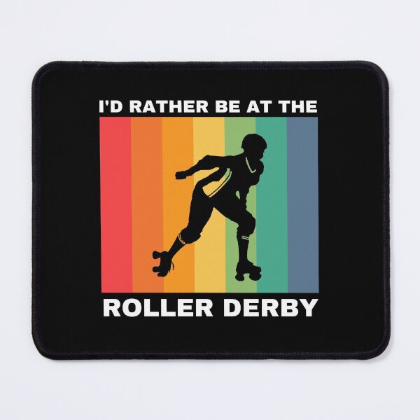 Item preview, I'd Rather Be at the Roller Derby designed and sold by Crafty-Mornings.