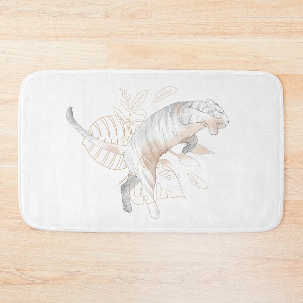Item preview, Abstract Sketch Line Tiger Composition designed and sold by Tayastore.