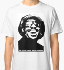 stevie wonder- fill your soul with wonder Classic T-Shirt