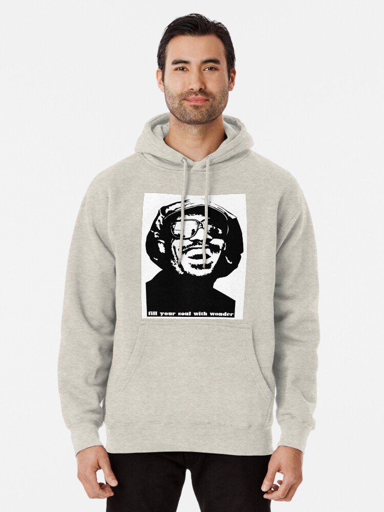 Stevie Wonder Innervisions Mens Classic Jacket Hoodie Sweatshirt Black