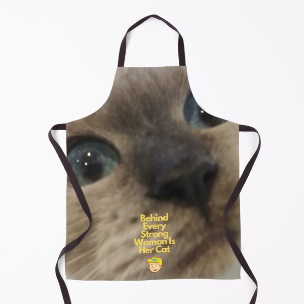 Item preview, Behind every strong woman is her cat designed and sold by thundercandy.