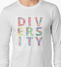 Colourful Unity in Diversity Long Sleeve T-Shirt