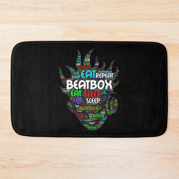 Item preview, Eat Sleep Beatbox Repeat - Birthday Present For Beatboxers And Beatbox Lovers designed and sold by Delandor.