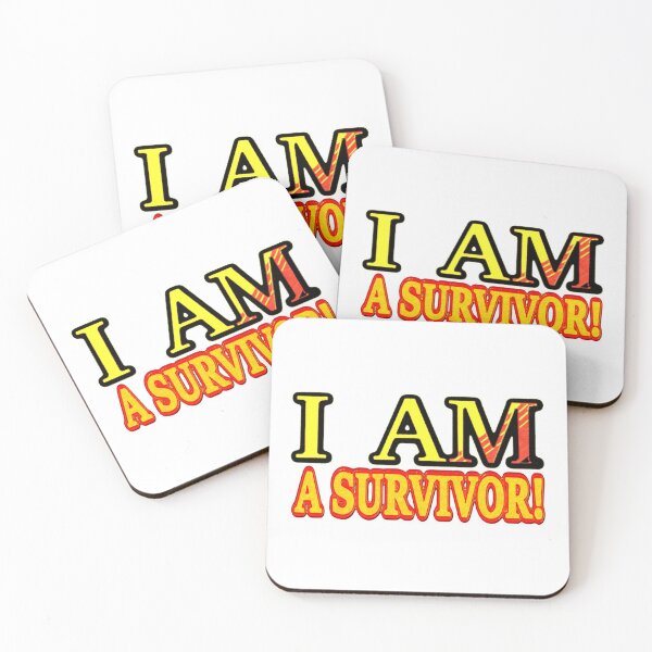 Item preview, Cute Artwork Design "SURVIVOR". Buy Now designed and sold by Health And Fitness Posts e-Store.