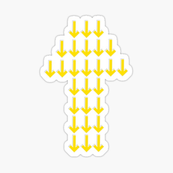 Up down Sticker
