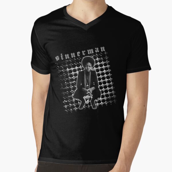 Nina Simone / Sinnerman V-Neck T-Shirt