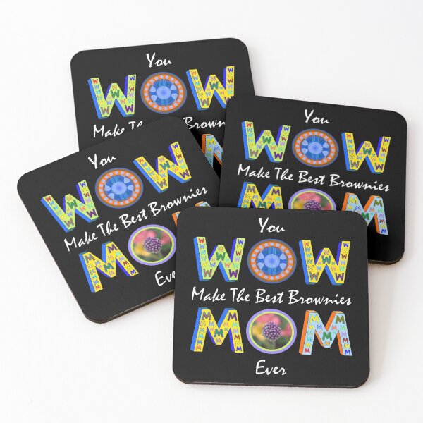Item preview, Mom Brownies Best Ever Wow, Fun Compliment designed and sold by artfulnotebook.