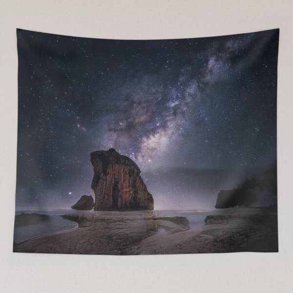 Item preview, Burning Rock - Galaxy Sky designed and sold by DiscoGypsyFish.