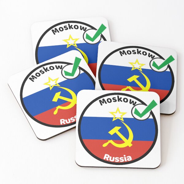 Item preview, moskow russia ussr  flag  designed and sold by WhereIsTravis.