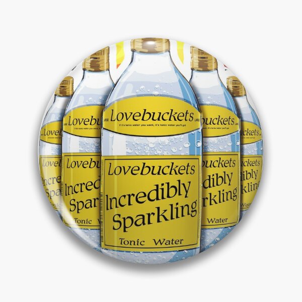 Item preview, Lovebuckets Incredibly Sparkling Tonic Water - IF IT’S TONIC WATER YOU WANT, IT’S TONIC WATER YOU’LL GET - Mr Jolly Lives Next Door Inspired designed and sold by RetroTeeStudio.
