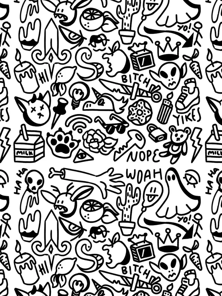 Thumbnail 5 of 5, iPhone Case, doodledaze designed and sold by RNJDesign.