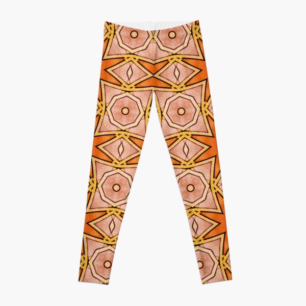 Vintage Retro Pattern Leggings