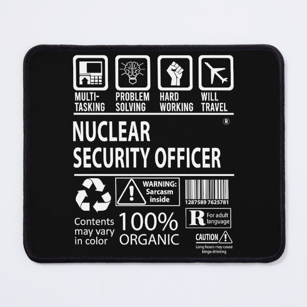 Item preview, Nuclear Security Officer T Shirt - MultiTasking Certified Job Gift Item Tee designed and sold by andahanson.