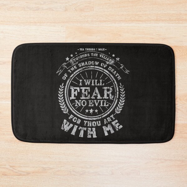 Item preview, Christian Bible Verse Gift Psalm 23 4 Yea Though I Walk . designed and sold by cristoferyon.