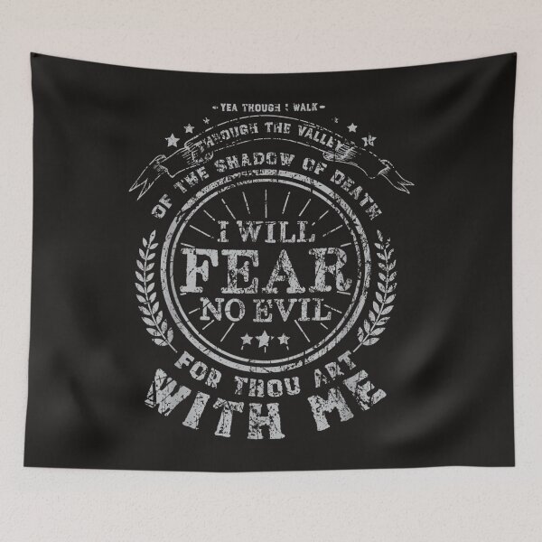 Item preview, Christian Bible Verse Gift Psalm 23 4 Yea Though I Walk . designed and sold by cristoferyon.
