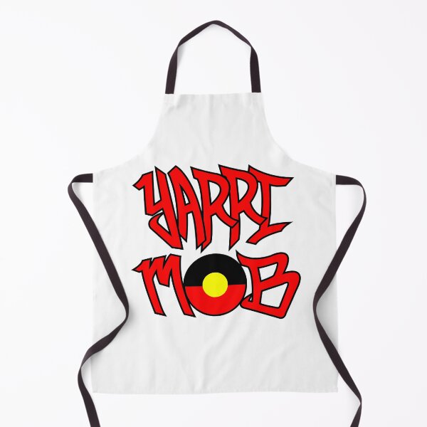 Aperçu de l'œuvre Yarri Mob Graffiti - Drapeau autochtone 4 créée et vendue par wigilwigil.