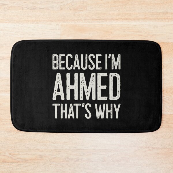 Item preview, Because I’m Ahmed That’s Why Funny Personalized Name designed and sold by MariosNydras.