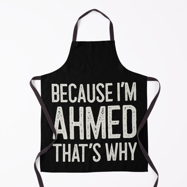 Item preview, Because I’m Ahmed That’s Why Funny Personalized Name designed and sold by MariosNydras.