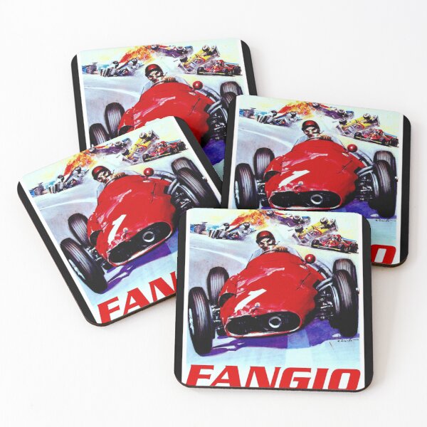 Item preview, FANGIO Vintage Grand Prix Auto Racing Print Classic designed and sold by PattySweeney.