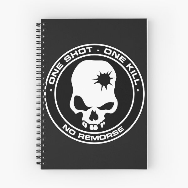 Item preview, ONE SHOT - ONE KILL - NO REMORSE designed and sold by RENAGADE4LYF.