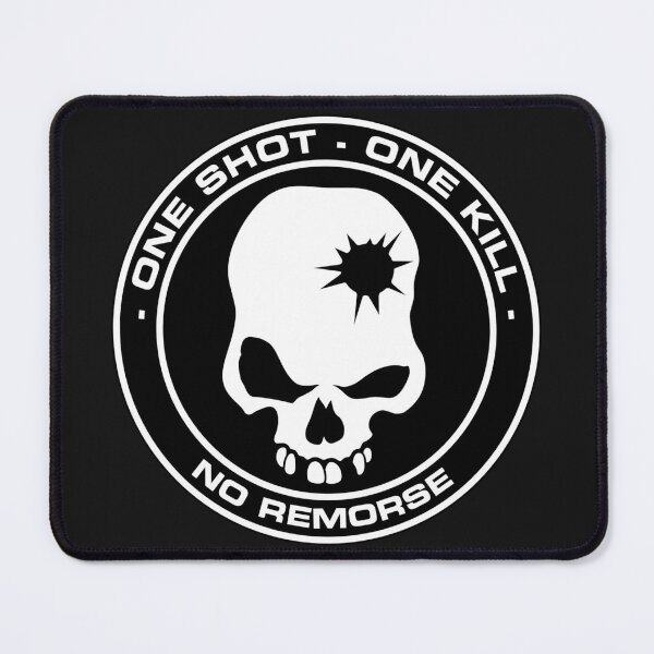 Item preview, ONE SHOT - ONE KILL - NO REMORSE designed and sold by RENAGADE4LYF.