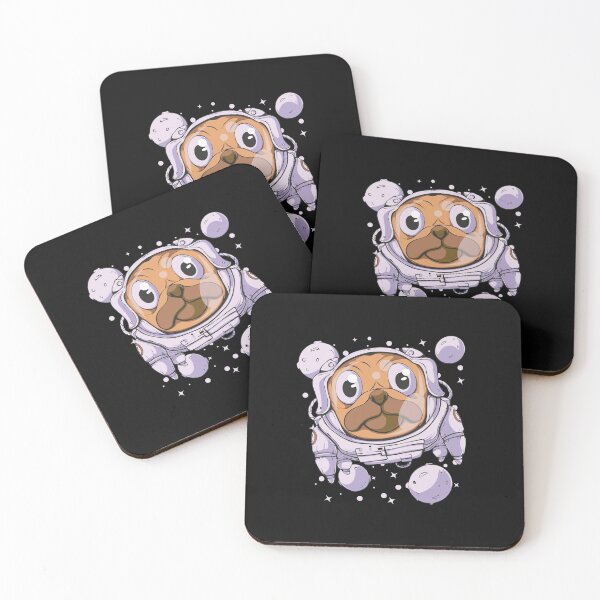Item preview, Pug dog astronaut designed and sold by DerSenat.