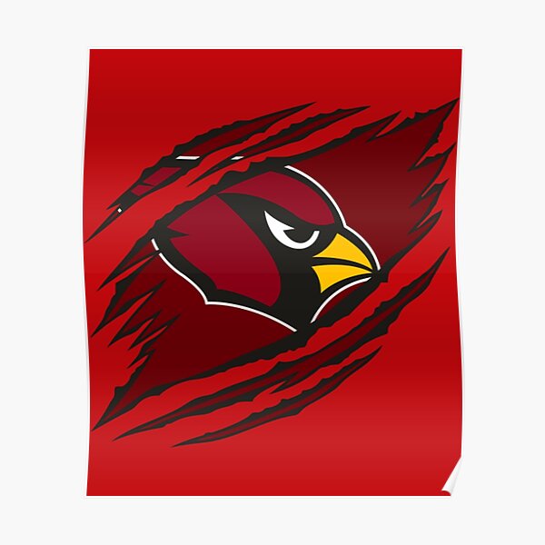 Arizona Cardinals Football Poster, Arizona Cardinals Gift, Arizona Car –  McQDesign