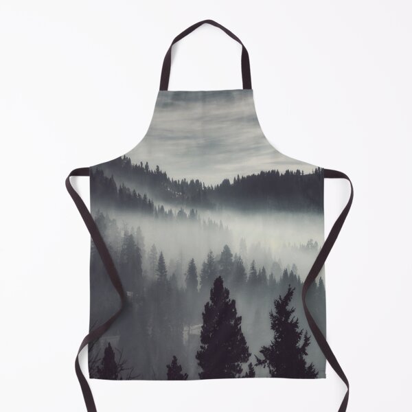 Item preview, Dark Winter - Smokey Grey Forest Mist Landscape designed and sold by Simi2020.