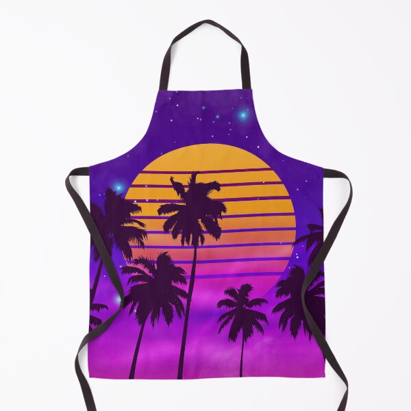Item preview, Misty sunset retrowave designed and sold by MaiZephyr.