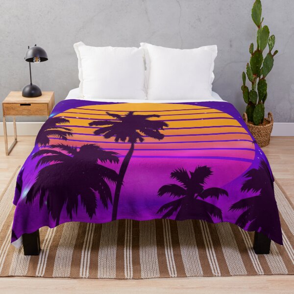 Item preview, Misty sunset retrowave designed and sold by MaiZephyr.