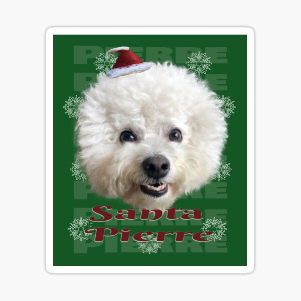 Santa Pierre Sticker
