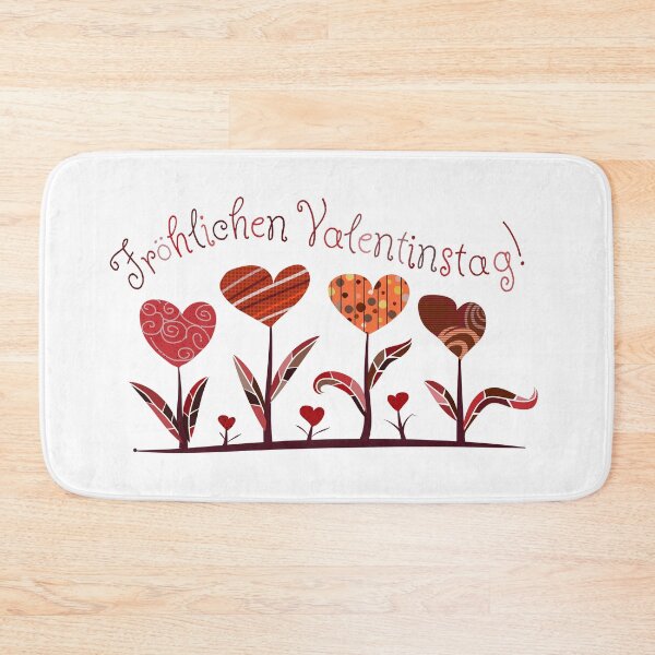 Item preview, Heart Bouquette "Fröhlichen Valentinstag!" designed and sold by MC Art Studio.