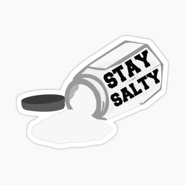 Rester salé Sticker