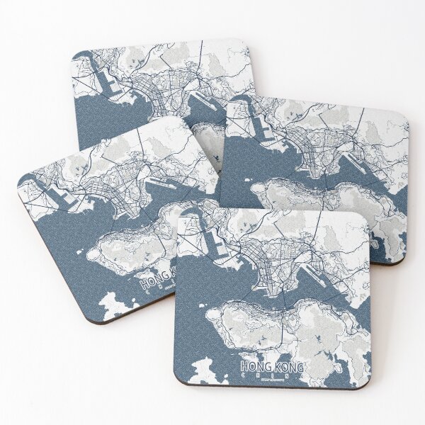 Item preview, Hong Kong City Map of China - Coastal designed and sold by deMAP.