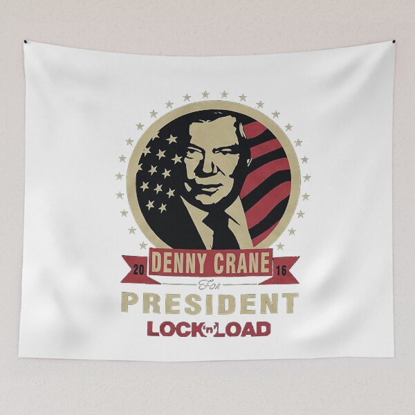 Item preview, Denny Crane Denny Crane The President Lock 'n' Load Tshirt for Men Women designed and sold by DanielTorresS.