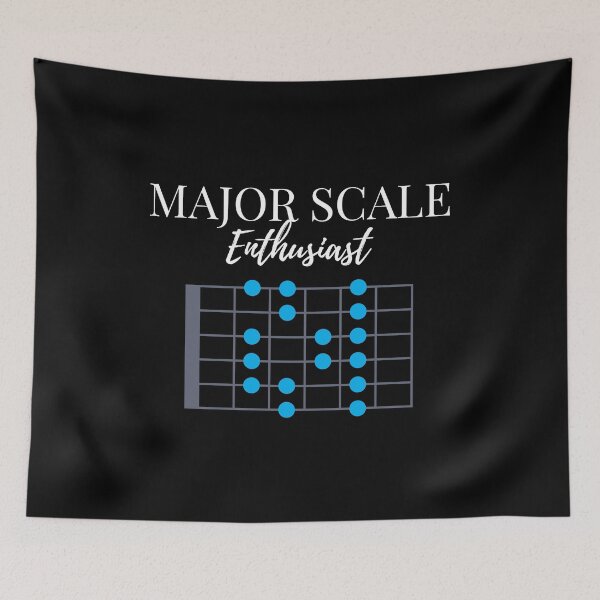 Item preview, Major Scale Enthusiast Dark Theme designed and sold by nightsworthy.