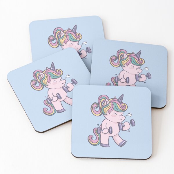 Item preview, Fitness unicorn designed and sold by DerSenat.