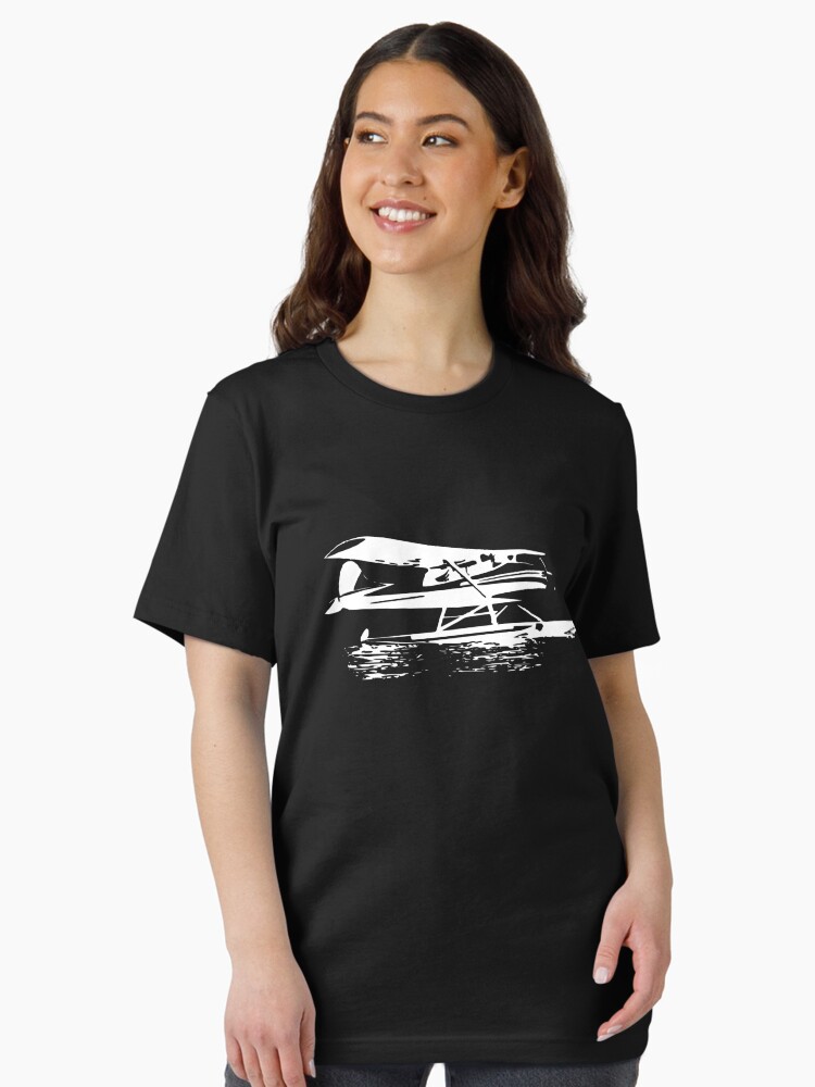 Thumbnail 2 of 7, Essential T-Shirt, Cessna 170 Floatplane designed and sold by cranha.