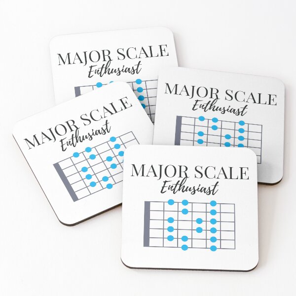 Item preview, Major Scale Enthusiast Light Theme designed and sold by nightsworthy.