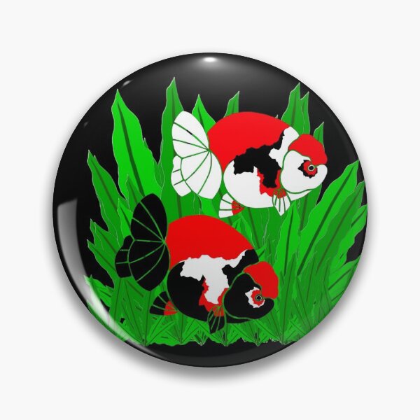 Item preview, Ranchu Goldfish Logo 1027A designed and sold by Nosnah.
