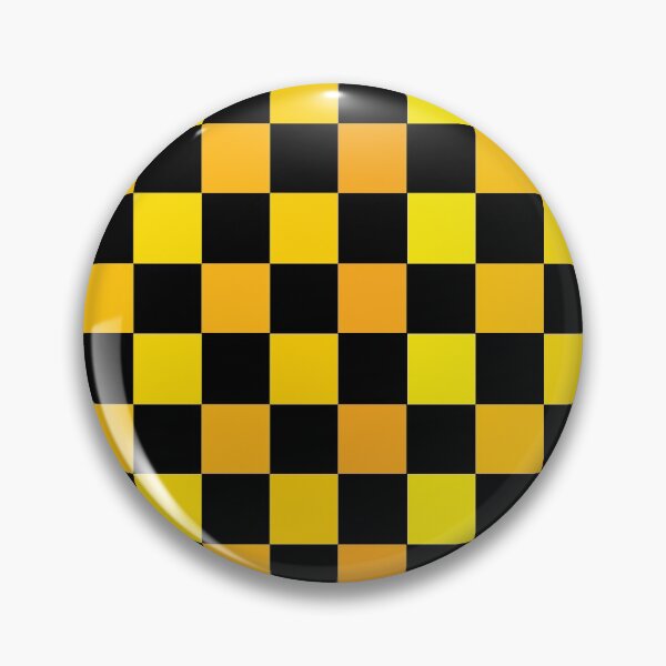 Item preview, Mustard Yellow Gradient Checkerboard Pattern designed and sold by FridPix.